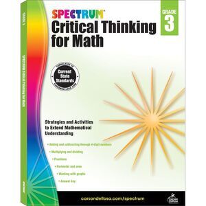 Spectrum Critical Thinking for Math, Grade 3: Volume 45 -- Spectrum